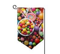 Bandiera da giardino di benvenuto per esterni, piccola bandiera, 31,8 x 45,7 cm, double face, resistente alle intemperie, bandiera verticale colorata per casa, decorazione per casa colonica all'aperto