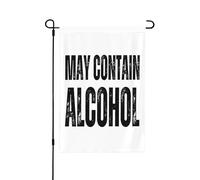 Bandiera da giardino di dimensioni doppie, può contenere alcol, 28 x 40 cm, decorazione verticale per esterni.