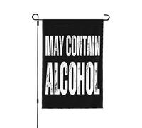 Bandiera da giardino di dimensioni doppie, può contenere alcol, 28 x 40 cm, decorazione verticale per esterni.