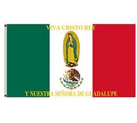 Bandiera Da Giardino Diplomat Such As This One Were Used By The Cristeros When Resisting The Secular Government Forces In The Cristero War Premium Bandiera Da Cortile Garden Flag Per 90X152CM