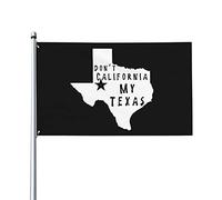 Bandiera Da Giardino Don'T California My Texas Outdoor Bandiera Antivento Bandierada Balcone Premium Bandiere Decorative Per Celebrazioni Feste Festival 90X152CM