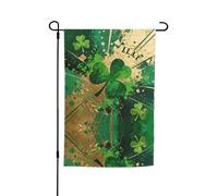 Bandiera da giardino double-face con rune fortunate, 30,5 x 45,7 cm, decorazione da giardino per esterni, resistente allo sbiadimento, striscione decorativo stagionale per patio prato