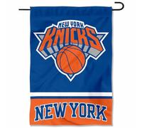 Bandiera da giardino double face dei New York Knicks