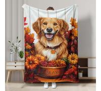 Bandiera da giardino floreale con zucca autunnale, girasoli arancioni vivaci, decorazione per la casa e per cortile, decorazione per prato da esterno in iuta su entrambi i lati, 101 x 127 cm