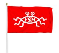 Bandiera Da Giardino Flying Spaghetti Monster Bandiere Decorative Colore Vivido Bandiera Da Cortile Lavabile Garden Flag Per Esterno Feste Festival 90X152CM