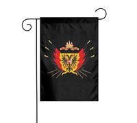 Bandiera Da Giardino German Empire Holy Roman Empire Eagle Garden Flag Premium Bandiera Verticale Colori Vivaci Bandiere Decorative Per Feste Festival Esterno 30X45CM