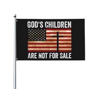 Bandiera Da Giardino God'S Children Are Not Sale Funny Quote Outdoorbandiera Premium Bandieradacortile Antivento Bandiere Decorative Per Esterno Festival Feste 90X152CM