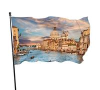 Bandiera da giardino Gondola tradizionale sul famoso Canal Grande Cortile Casa Decorazione esterna Bandiere Bandiere per prato patio 3x5 Ft