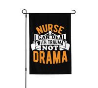 Bandiera Da Giardino Happy Nurses Week Day Bandiere Decorative Premium Bandiera Da Cortile Antivento Bandiera Verticale Per Festival Feste Esterno 30X45CM