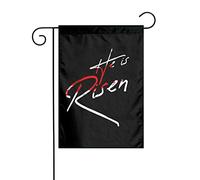 Bandiera Da Giardino He Is Risen Happy Easter Day Bandiere Decorative Impermeabile Bandiera Verticale Colori Vivaci Garden Flag Per Esterno Feste Festival 30X45CM