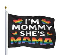 Bandiera da Giardino I'm Mommy She's Mama 90x150cm