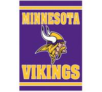 Bandiera Da Giardino In Suede Embossed Minnesota Vikings 18" X 12.5"