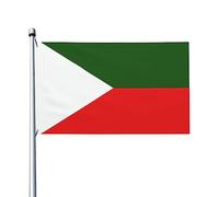 Bandiera Da Giardino Jammu Kashmir Liberation Front Bandiera Da Cortile Durevole Bandiere Decorative Colore Vivido Garden Flag Per Esterno Festival Celebrazioni 90X152CM