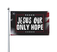 Bandiera da Giardino Jesus Is Our Only Hope 90x150cm