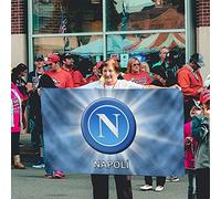 Bandiera Da Giardino Napoli Calcio 2017 Bandieradacortile Colore Vivido Outdoorbandiera Durevole Bandiere Decorative Per Celebrazioni Festival All'Esterno 90X152CM