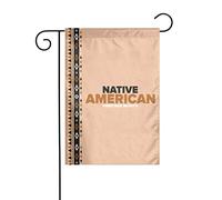 Bandiera Da Giardino Native American Heritage Month Indigenous Pride Bandiere Decorative Lavabile Garden Flag Impermeabile Bandiera Verticale Per Celebrazioni Festival Feste 30X45CM