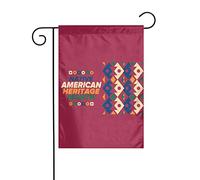 Bandiera Da Giardino Native American Heritage Month Indigenous Pride Bandiere Decorative Premium Bandiera Verticale Colori Vivaci Garden Flag Per Esterno Festival Celebrazioni 30X45CM