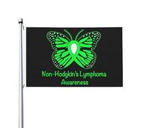 Bandiera Da Giardino Non Hodgkin'S Lymphoma Awareness Garden Flag Premium Bandiera Da Cortile Durevole Bandiere Decorative Per Feste Celebrazioni Festival 90X152CM