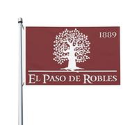 Bandiera Da Giardino Paso Robles, California Bandiere Decorative Colore Vivido Bandiera Da Cortile Durevole Garden Flag Per Feste Celebrazioni Festival 90X152CM