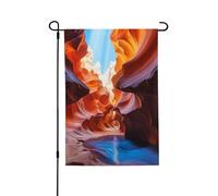 Bandiera da giardino per esterni bandiere di benvenuto 71 x 101 cm doppia faccia bandiera stagionale cortile antilope canyon bandiere per San Valentino per la primavera decorazione della casa