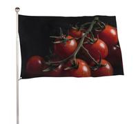 Bandiera da giardino per esterni con pomodori maturi, bandiera grande con occhielli in ottone, resistente allo sbiadimento, per la decorazione della casa, fattoria, cortile, per tutte le stagioni