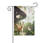 Bandiera da giardino personalizzabile: design unico e personalizzato per decorazioni esterne, regali perfetti per il giardinaggio, decorazioni natalizie e invernali, gatti in giungle esotiche