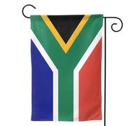 Bandiera da giardino piccola bandiera del sud africano stampa fronte-retro bandiera da cortile di benvenuto verticale 12,5 x 18 pollici decorazione esterna
