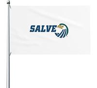 Bandiera Da Giardino Salve Regina University Logo Garden Flag Colore Vivido Bandiere Decorative Durevole Bandiera Da Cortile Per Feste Celebrazioni Festival 90X152CM