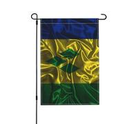 Bandiera Da Giardino Silk Style Of Saint Vincent And The Grenadines Bandiere Decorative Premium Bandiera Verticale Colori Vivaci Garden Flag Per Feste Celebrazioni Esterno 30X45CM
