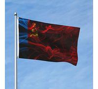 Bandiera Da Giardino Smoke Style The Russian Soviet Federative Socialist Republic Garden Flag Antivento Bandiera Da Cortile Durevole Bandiere Decorative Per Feste Esterno Festival 90X152CM