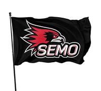 Bandiera Da Giardino Southeast Missouri State University Logo Bandiere Decorative Antivento Bandiera Da Cortile Lavabile Garden Flag Per Festival Feste Esterno 90X152CM