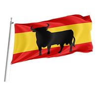 Bandiera Da Giardino Spanish Bright Garden Flag Lavabile Bandiera Verticale Antivento Bandiera Da Cortile Per Feste Esterno Festival 90X152CM