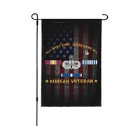 Bandiera Da Giardino Special Forces Prototype Master Parachutist Badge Korean Veteran Bandiere Decorative Premium Bandiera Verticale Colori Vivaci Garden Flag Per Esterno Feste Festival 30X45CM