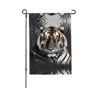 Bandiera da giardino stampata su entrambi i lati (71 x 101 cm), bandiera di benvenuto, decorazione per esterni e vacanze stagionali