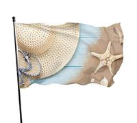 Bandiera da Giardino Summertime Tropical Beach Yard House Decorazione Esterna Bandiere Bandiere per Patio Prato 3x5 Ft
