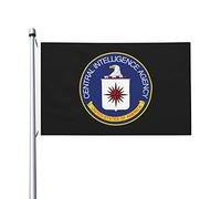 Bandiera Da Giardino The Central Intelligence Agency Garden Flag Durevole Bandiera Da Cortile Colore Vivido Bandiere Decorative Per Festival Esterno Feste 90X152CM