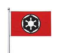Bandiera Da Giardino The First Galactic Empire Bandiere Decorative Impermeabile Bandiera Da Cortile Colore Vivido Garden Flag Per Feste Celebrazioni Festival 90X152CM