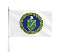 Bandiera Da Giardino The United States Department Of Energy Bandierada Balcone Antivento Bandiere Decorative Colore Vivido Outdoor Bandiera Per Esterno Festival Feste 90X152CM