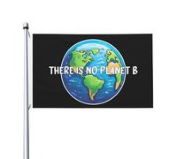 Bandiera Da Giardino There Is No Planet B Garden Flag Impermeabile Bandiera Da Cortile Durevole Bandiere Decorative Per Esterno Festival Celebrazioni 90X152CM
