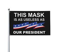Bandiera Da Giardino This Mask Is As Useless As Our President Bandiera Da Cortile Lavabile Bandiere Decorative Premium Garden Flag Per Esterno Festival Celebrazioni 90X152CM