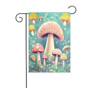 Bandiera da giardino unica con supporto, perfetta per decorazioni natalizie e bandiere da giardino d'inverno, 30,5 x 45,7 cm