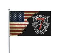 Bandiera Da Giardino Us 7Th Special Forces Group Crest Bandiera Verticale Premium Garden Flag Durevole Bandiera Da Cortile Per Esterno Festival Celebrazioni 90X150Cm