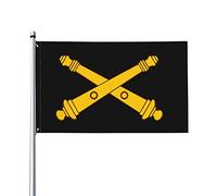 Bandiera Da Giardino Us Army Field Artillery Bandiera Da Cortile Antivento Bandiere Decorative Lavabile Garden Flag Per Feste Celebrazioni Festival 90X152CM