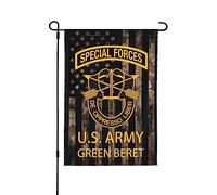 Bandiera Da Giardino Us Army Green Beret Special Forces Garden Flag Impermeabile Bandiere Decorative Lavabile Bandiera Verticale Per Esterno Festival Celebrazioni 30X45CM
