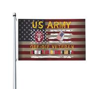 Bandiera Da Giardino Us Army Medical Command Patch Oif Oef Veteran Celebrate Every Moment Bandiere Decorative Lavabile Bandiera Da Cortile Premium Garden Flag Per Festival Feste 90X152CM