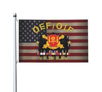 Bandiera Da Giardino Us Army Military Battalion 29Th Field Oif Oef Veteran Celebrate Every Moment Garden Flag Durevole Bandiera Da Cortile Lavabile Bandiere Decorative Per Esterno Feste 90X152CM