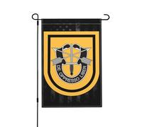 Bandiera Da Giardino Us First Special Forces Group Beret Bandiere Decorative Impermeabile Bandiera Verticale Premium Bandiera Da Cortile Per Celebrazioni Festival Feste 30X45CM
