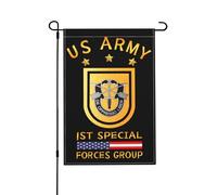 Bandiera Da Giardino Us First Special Forces Group Garden Flag Verticale Bandiera Da Cortile Antivento Bandiera Verticale Per Celebrazioni Festival Feste 30X45CM