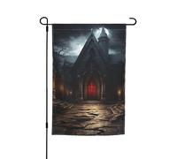 Bandiera da giardino vecchia cripta a doppia faccia bandiera da cortile per vacanze 30,5 x 45,7 cm banner stagionale per esterni per primavera estate prato portico decorazione domestica piccola