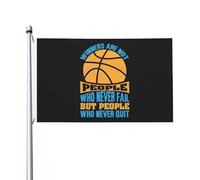Bandiera Da Giardino Winners Are Not People Who Never Fall But People Who Never Quit Appendere Bandieradacortile Doppia Faccia Decorazioni Da Giardino Per Casa All'Aperto Festa 3X5 Ft